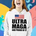 Ultra Maga And Proud Of It V8 Women Hoodie Gifts for Her