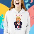 Ultra Maga Donald Trump Make America Great Again Women Hoodie Gifts for Her