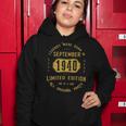 1940 September Birthday Gift 1940 September Limited Edition Women Hoodie Funny Gifts