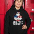 Are You Free Tonight 4Th Of July Independence Day Bald Eagle Women Hoodie Funny Gifts