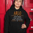 Arlo Name Gift Arlo The Man The Myth The Legend Women Hoodie Funny Gifts
