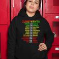 Black Women Freeish Since 1865 Party Decorations Juneteenth Women Hoodie Unique Gifts