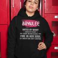 Brynlee Name Gift Brynlee Hated By Many Loved By Plenty Heart On Her Sleeve Women Hoodie Funny Gifts