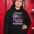 Cochlear Implant Support Proud Mom Hearing Loss Awareness Women Hoodie Unique Gifts