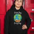 Cool Earth Day Sunflower Quote Earth Day For Kids Women Hoodie Funny Gifts