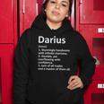 Darius Definition Personalized Name Funny Birthday Gift Idea Women Hoodie Unique Gifts