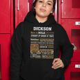 Dickson Name Gift Dickson Born To Rule Women Hoodie Personalized Gifts