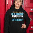Dont Mess With Old People Life In Prison Senior Citizen Women Hoodie Funny Gifts