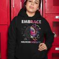 Embrace Neurodiversity Funny V4 Women Hoodie Funny Gifts