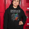 Embrace Neurodiversity Funny V5 Women Hoodie Funny Gifts