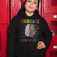 Embrace Neurodiversity V2 Women Hoodie Funny Gifts