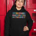 Everyone Communicates Differently V2 Women Hoodie Funny Gifts