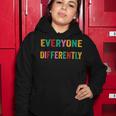 Everyone Communicates Differently V3 Women Hoodie Funny Gifts