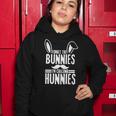 Forget The Bunnies Im Chasing Hunnies Funny Women Hoodie Funny Gifts