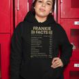 Frankie Name Gift Frankie Facts Women Hoodie Funny Gifts