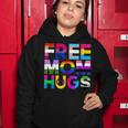 Free Mom Hugs Rainbow Lgbtq Lgbt Pride Month Women Hoodie Unique Gifts