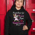 Friends Dont Let Friends Fight Breast Cancer Alone Pink Ribbon Unicorn Breast Cancer Support Breast Cancer Awareness Women Hoodie Funny Gifts