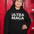 Funny Anti Joe Biden Ultra Maga Support Trump Patriotic Women Hoodie Funny Gifts