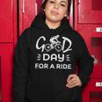 Funny Good Day For A Ride Funny Bicycle I Ride Fun Hobby Race Quote Women Hoodie Funny Gifts