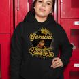 Gemini Queen Birthday Girl Afro Woman Black Queen Zodiac Women Hoodie Personalized Gifts