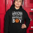 Grandma Of The Birthday Boy Party A Favorite Boy Basketball Women Hoodie Unique Gifts