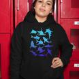 Great White Sharks Hammerhead Shark Lover Vintage Graphic Women Hoodie Unique Gifts