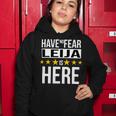 Have No Fear Leija Is Here Name Women Hoodie Unique Gifts