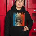 Hustle Retro Native American Indian Hip Hop Music Lover Gift Women Hoodie Unique Gifts