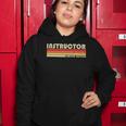 Instructor Funny Job Title Professional Worker Idea Women Hoodie Unique Gifts