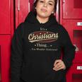 Its A Christians Thing You Wouldnt Understand Shirt Personalized Name GiftsShirt Shirts With Name Printed Christians Women Hoodie Funny Gifts