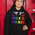 Its Not A Phase Lgbtqia Rainbow Flag Gay Pride Ally Women Hoodie Unique Gifts