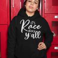 Its Race Day Yall Car Racing Funny Race Day Women Hoodie Funny Gifts