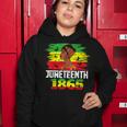 Juneteenth 1865 Independence Day Black Pride Black Women Women Hoodie Unique Gifts