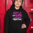 Just A Girl Who Loves Paintball Women Hoodie Unique Gifts