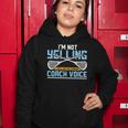 Lacrosse Coach Gift Lax Sticks Funny Coach Voice Women Hoodie Unique Gifts