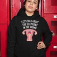 Lets Talk About The Elephant In The Womb Feminist Women Hoodie Unique Gifts