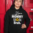 Mama Mommy Mom Bruh Sunflower Mommy And Me Boy Girl Mom Life Women Hoodie Personalized Gifts
