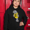 Manatee Novelty Come At Me Bro V2 Women Hoodie Funny Gifts