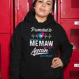 Memaw Gift Promoted To Memaw Again Est 2022 Grandma Women Hoodie Unique Gifts