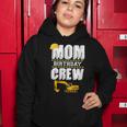 Mom Birthday Crew Construction Worker Hosting Party Women Hoodie Funny Gifts