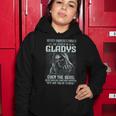 Never Underestimate The Power Of An Gladys Even The Devil V8 Women Hoodie Funny Gifts