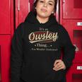 Owsley Shirt Personalized Name GiftsShirt Name Print T Shirts Shirts With Name Owsley Women Hoodie Funny Gifts