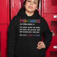 Pro Choice Definition Feminist Rights My Body My Choice V2 Women Hoodie Unique Gifts