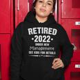 Retired 2022 Under New Management See Kids For Details Women Hoodie Funny Gifts