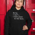 Sorry I Cant I Have Plans In The Barn - Sarcasm Sarcastic Women Hoodie Unique Gifts