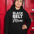 Taekwondo Mom Design Black Belt Mother Gift Women Hoodie Personalized Gifts