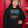 The Real Parts Of The Boat Rowing Gift Women Hoodie Unique Gifts