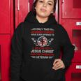 Two Defining Forces Jesus Christ & The American Veteran Women Hoodie Unique Gifts