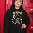 Womens Beer Babe Design Have No Fear Beer Babe Is Here Gift Women Hoodie Unique Gifts
