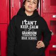 Womens I Cant Keep Calm My Grandson Is Graduating From High School V Neck Women Hoodie Unique Gifts